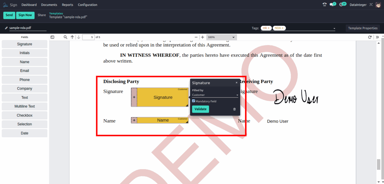 Sign Docs